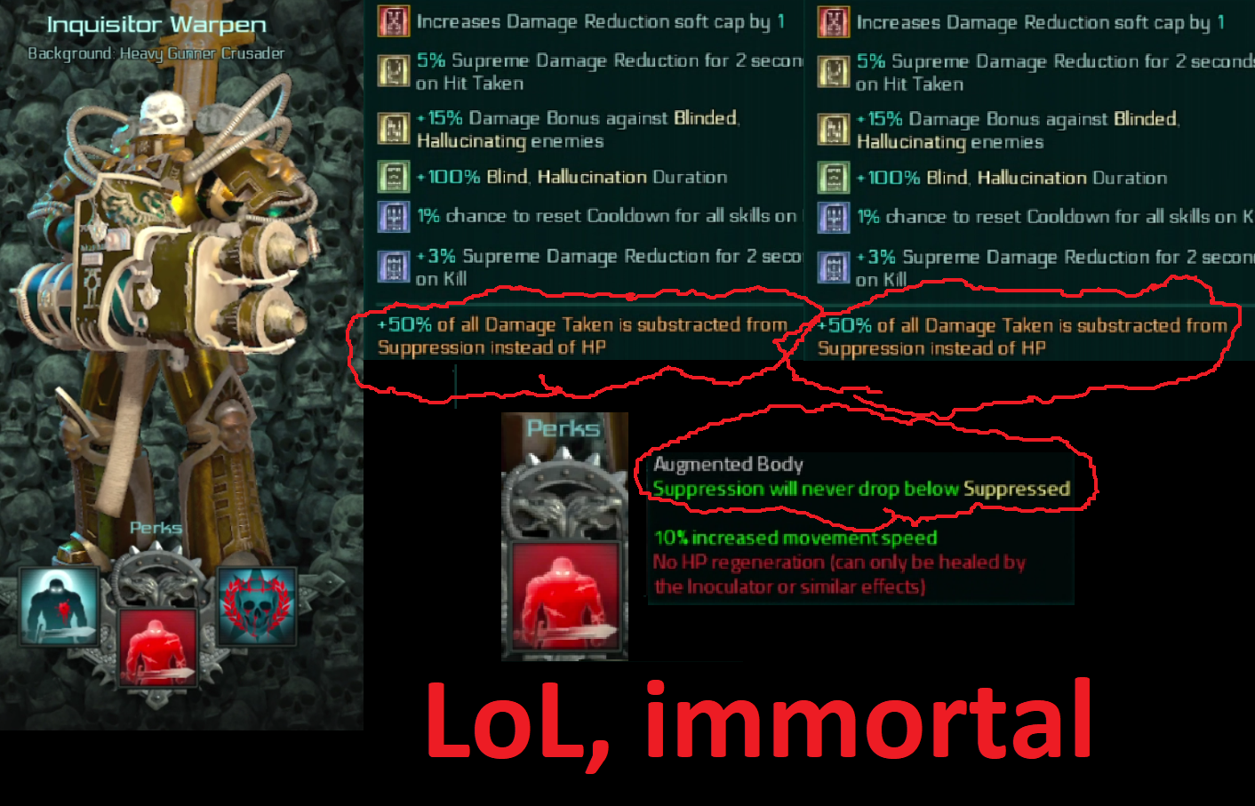 Immortal Warp Season Heavy Flamer Crusader for Warhammer 40,000: Inquisitor - Martyr