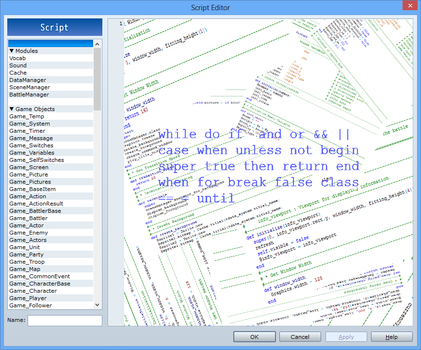 Intro to Scripting [In Development] for RPG Maker VX Ace