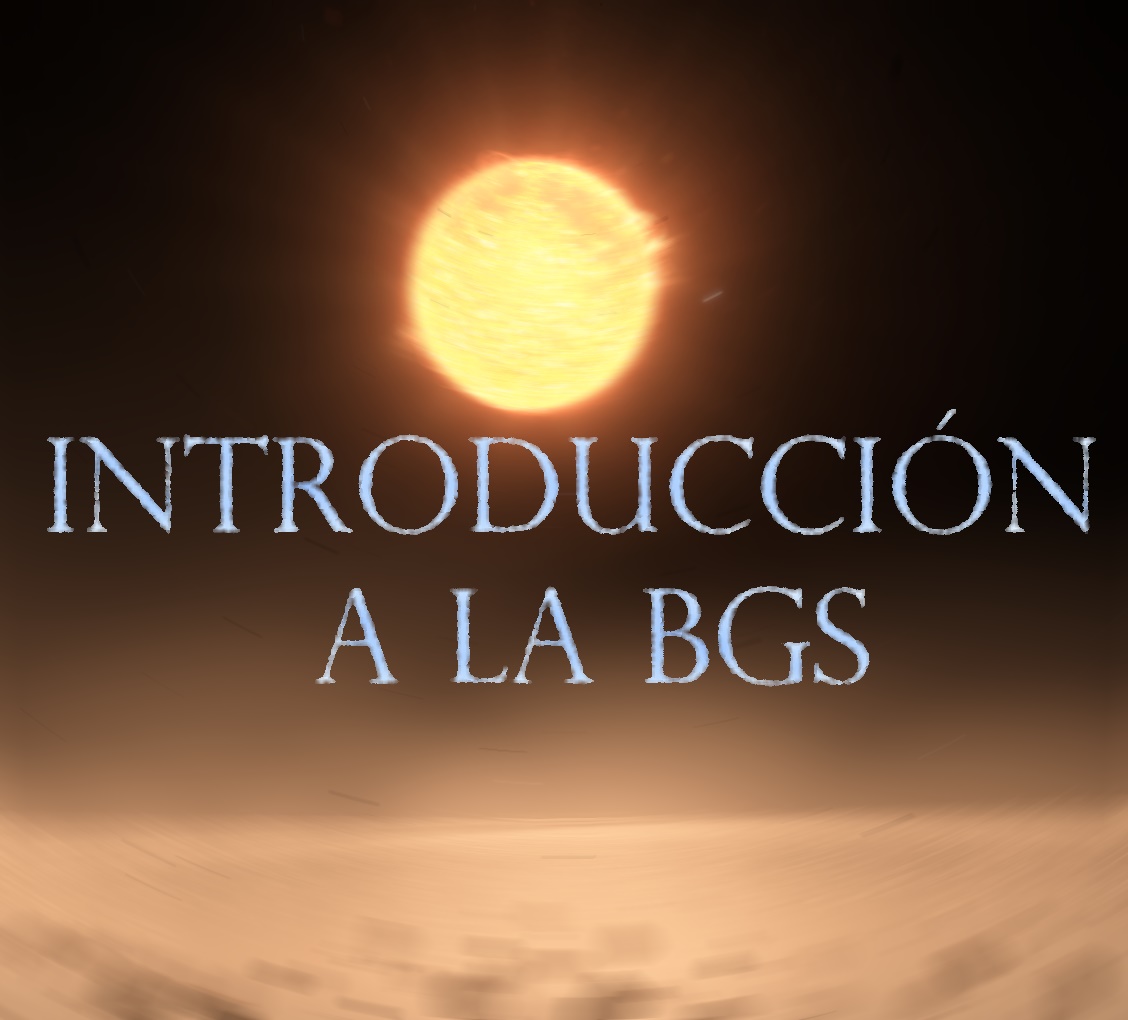 Introducción a la BGS (Background Simulation) for Elite Dangerous