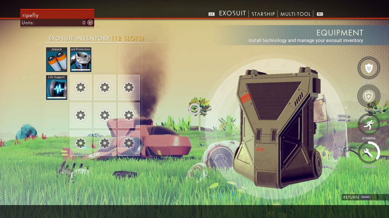 Inventory Management 101 - A guide about not hoarding for No Man's Sky