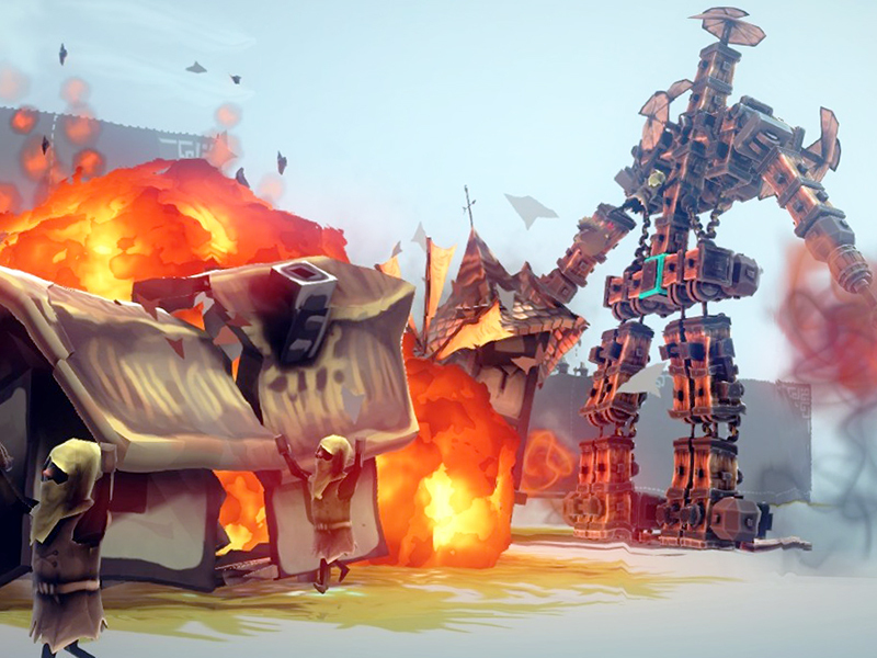 Полное прохождение острова IPSILON for Besiege