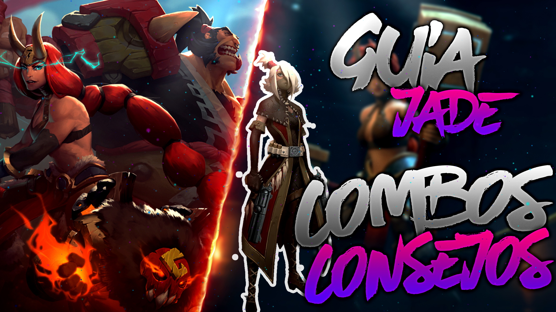 JADE "LA ARTILLERA SOLITARIA" • (GUÍA) - COMBOS Y CONSEJOS (Build) | BATTLERITE for Battlerite