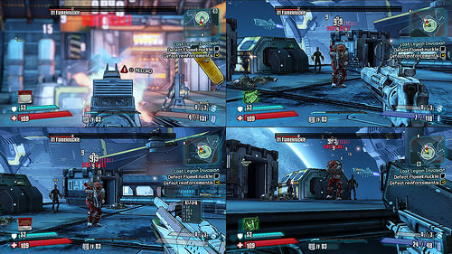 Jugar en Pantalla dividida 4 jugadores - 4-player split-screen for Borderlands 2