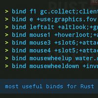 [JUNE 2021] My useful complex BINDs 2.0 | RUST for Rust
