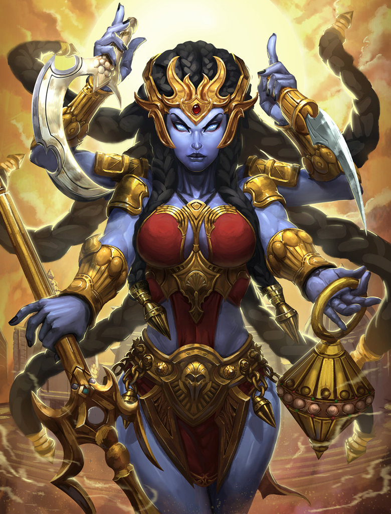 Kali The Goddess of Destruction [Insane movement/attack speed/dps] UPDATE: 3.8 for SMITE