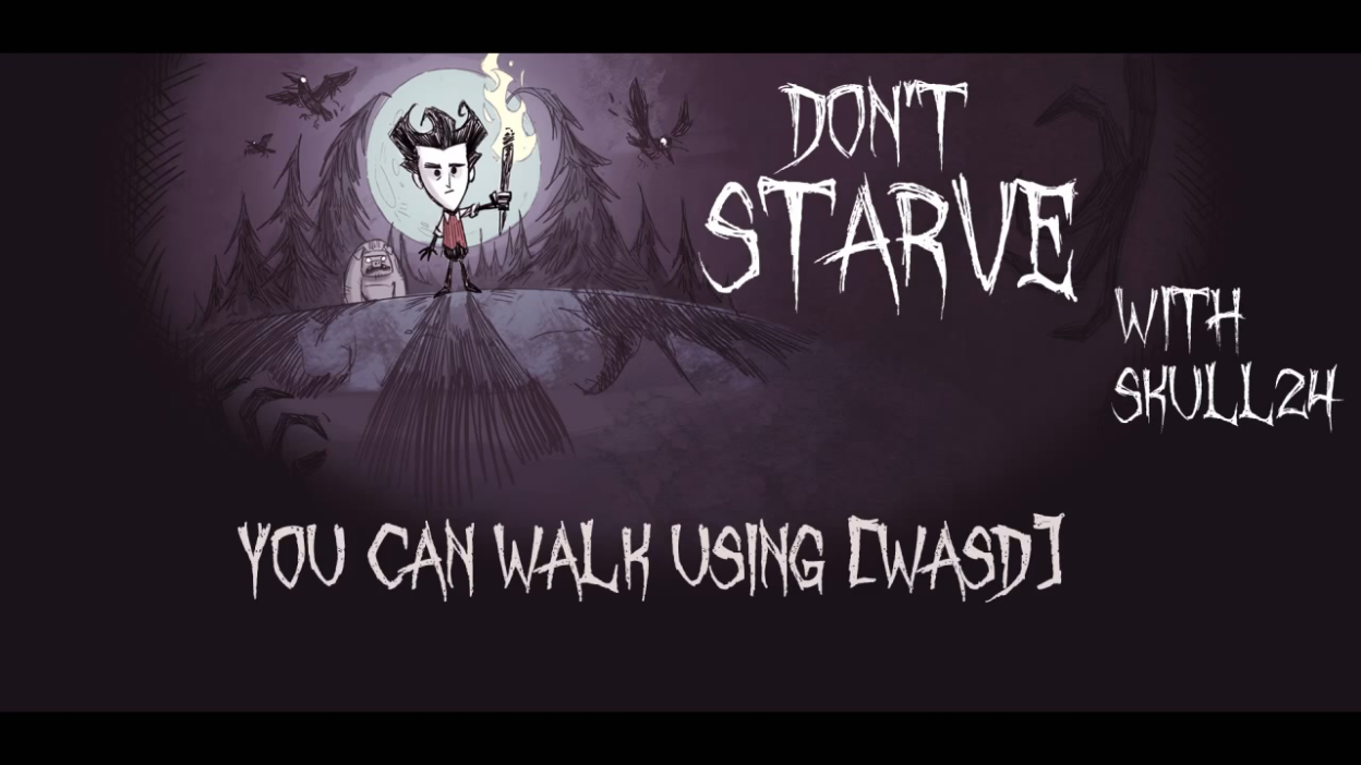 Keyboard Controls for Don't Starve