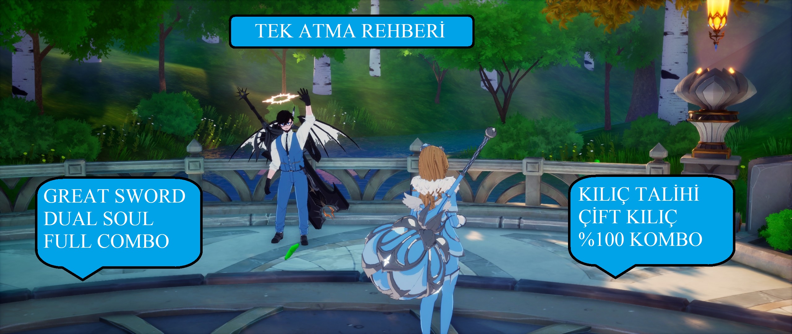 KILIÇ TALİHİ ÇİFT KILIÇ %100 KOMBO / SWORD DS FULL COMBO for KurtzPel