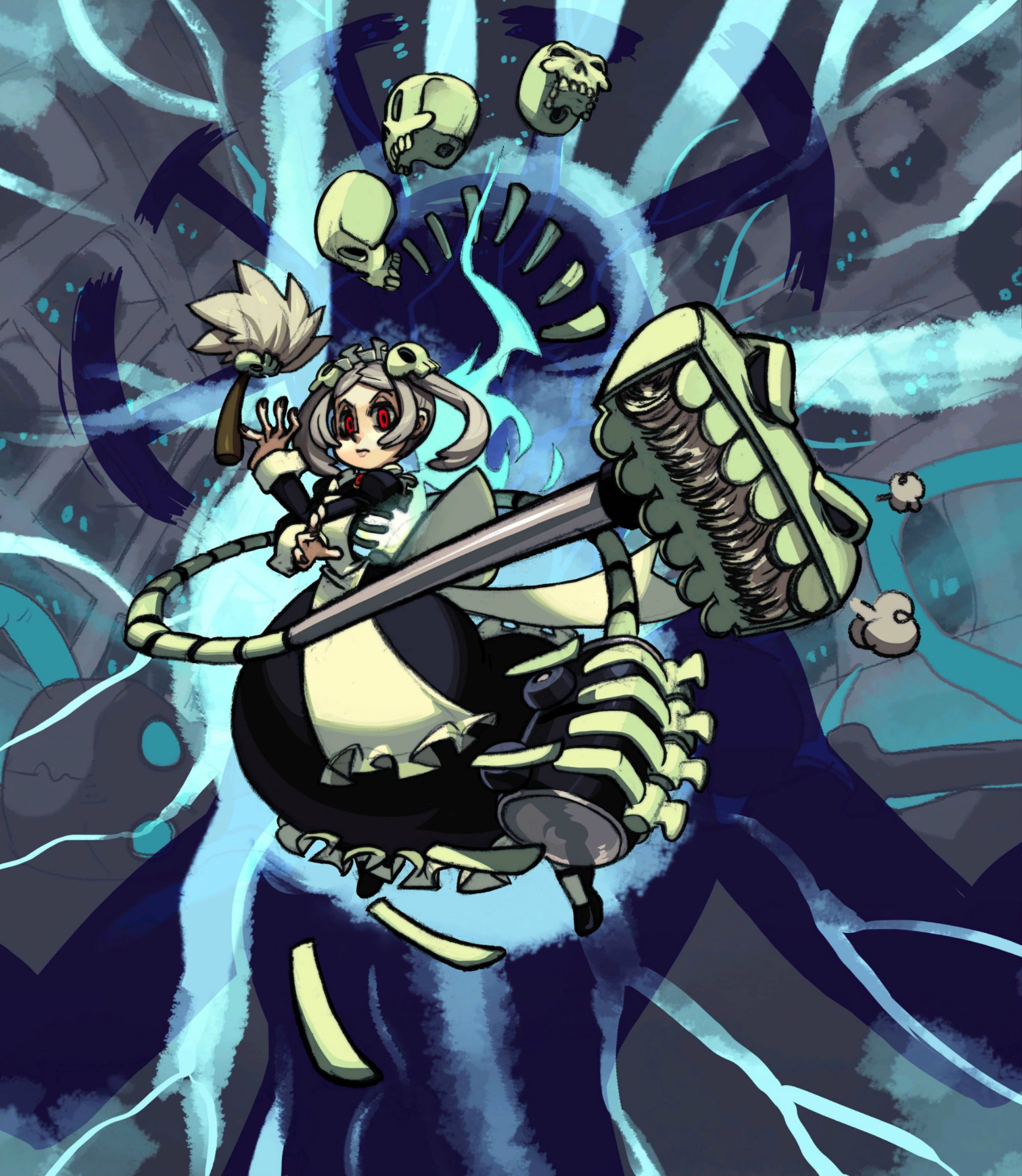 Skullgirls mobile. Skullgirls Мэри. Мари скуллгёрлс. Мари Корбел Skullgirls. Skullgirls аниме.