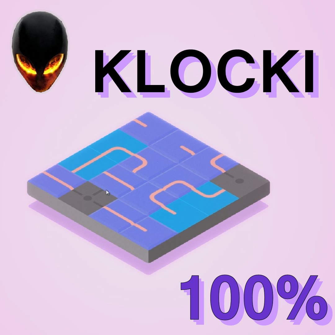 klocki 100% - All levels, all achievements in video [EN/FR] for klocki