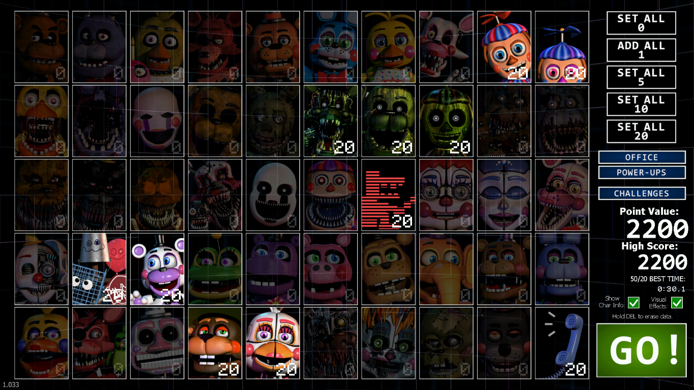 Kolay Bir Şekilde 2200 Puan (Türkçe Rehber) for Ultimate Custom Night