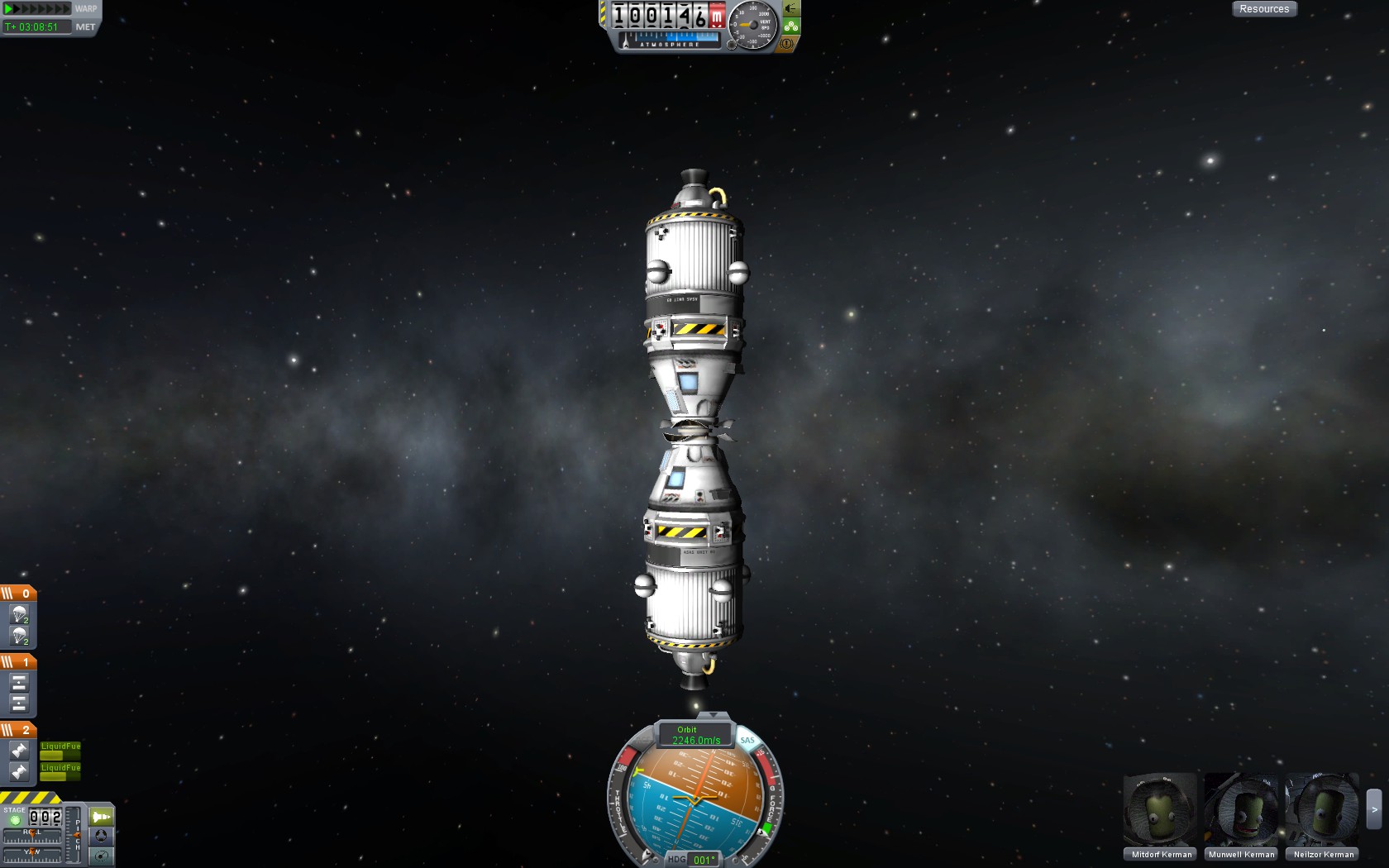 KSP -  Training Scenario - Docking - With Video for Kerbal Space Program