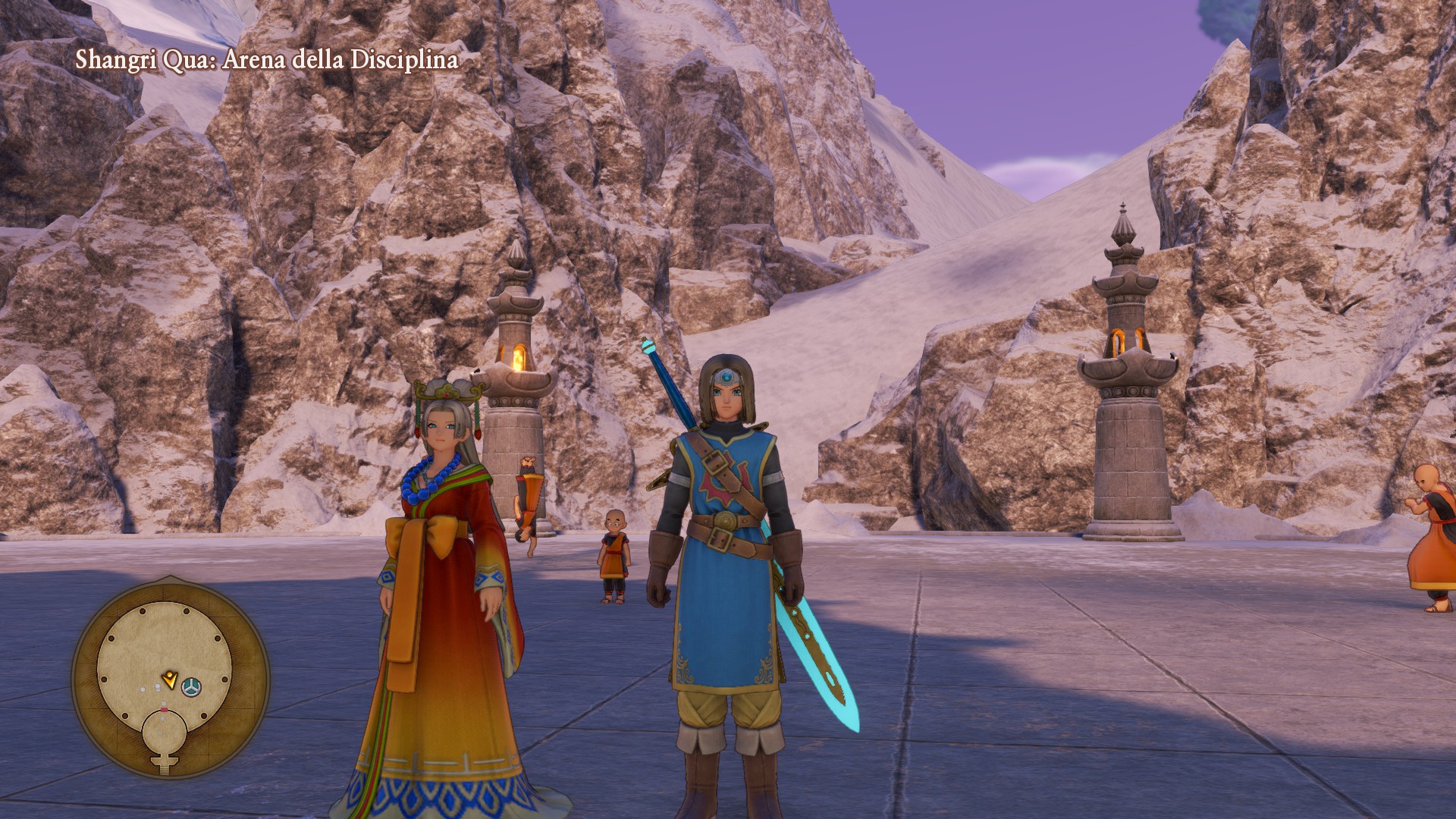 La Prova Finale del Rito del Dolore a Shangri-Qua for DRAGON QUEST® XI: Echoes of an Elusive Age™