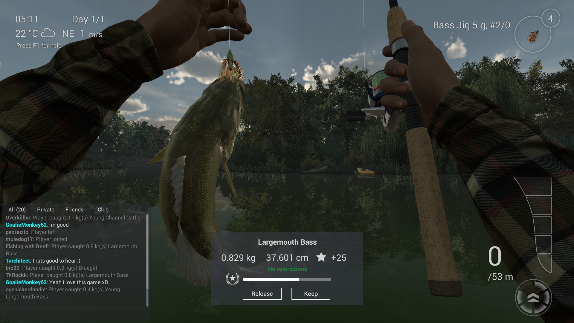 Largemouth Bass Dicas para pega-lo - BR for Fishing Planet