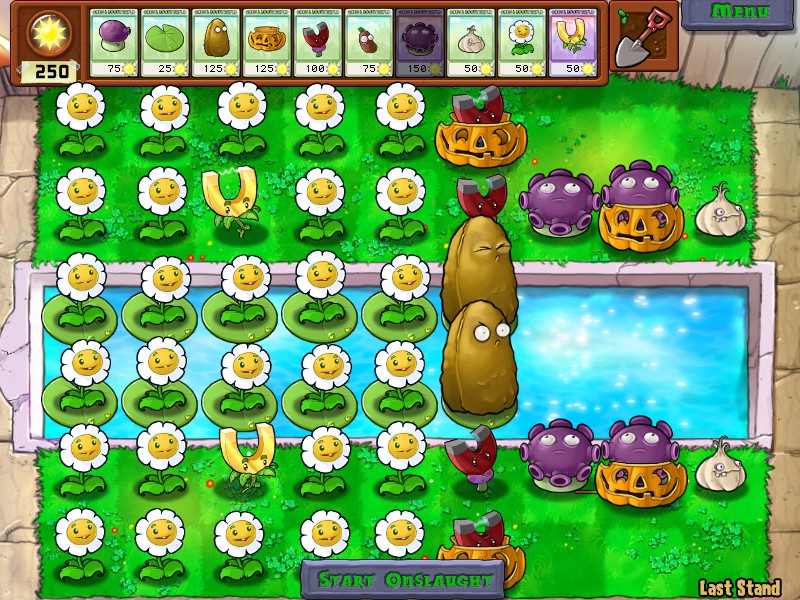 Last Stand刷钱指南 for Plants vs. Zombies: Game of the Year