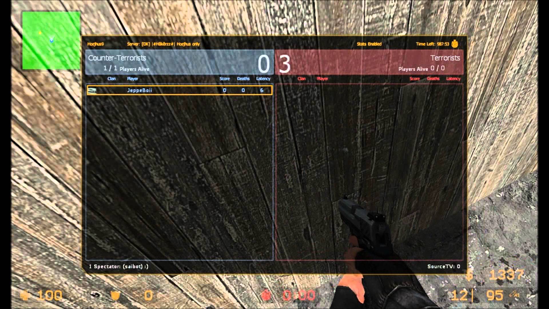 Learn how to get your ping low in css for Counter-Strike: Source