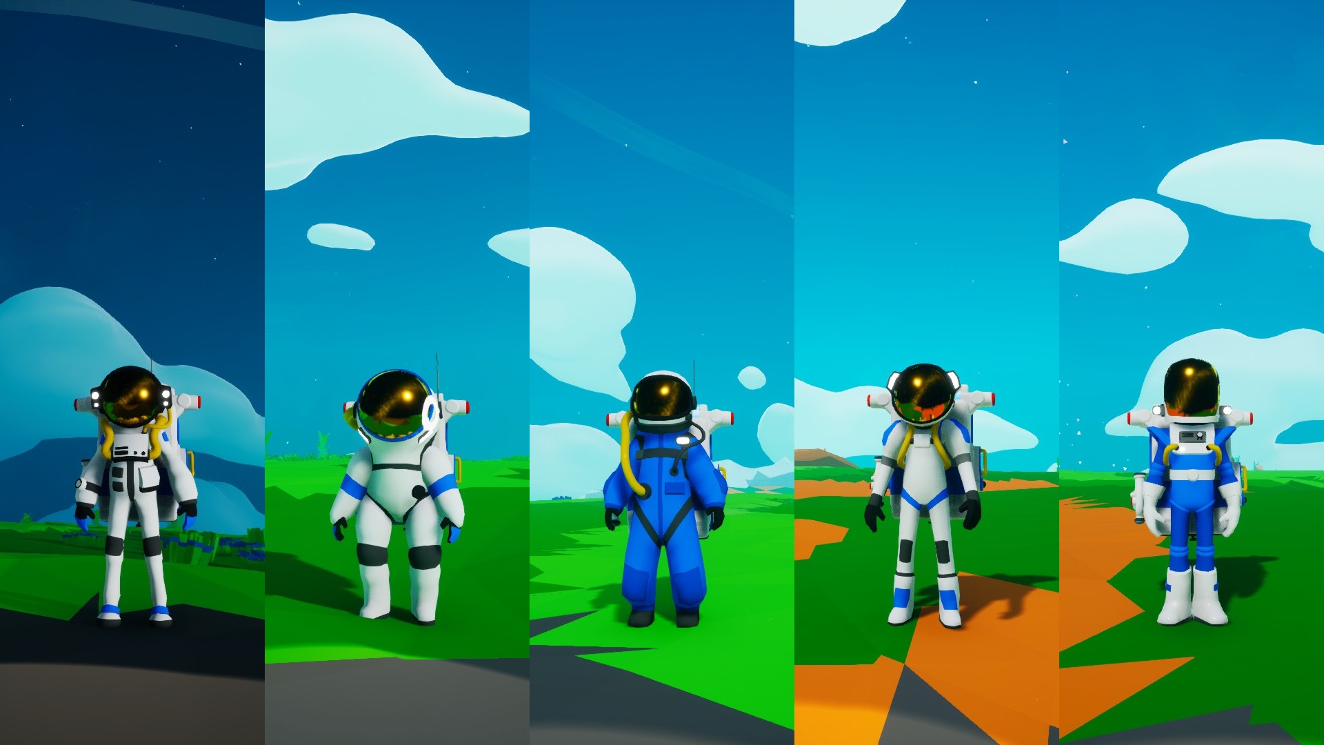 Les combinaisons for ASTRONEER