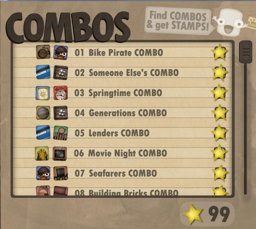Little Inferno Combo List for Little Inferno