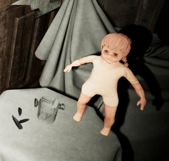 Localización de muñecas no marcadas, cerillas y leña for Pacify