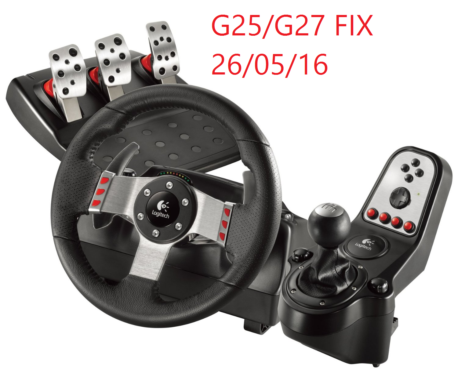 Logitech G25/G27 not working after 26/05/16? Fix here. for DiRT Rally