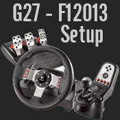 Logitech G25/G27 Wheel Calibration Guide for F1 2013