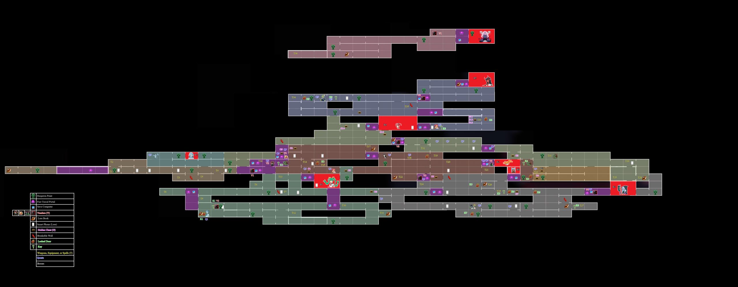 Lost Ruins Map & Collection Guide for Lost Ruins