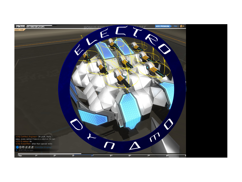 low-mid tier smg build (tiers 2-6) for Robocraft