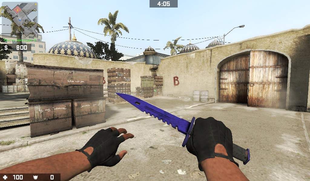 M9 Bayonet Doppler for CS:S for Counter-Strike: Source