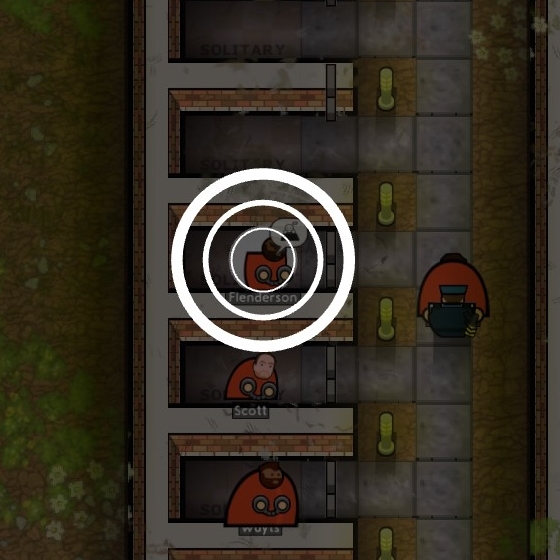 Making ANY prisoner into a gang Soldier/Lieutenant/Leader for Prison Architect