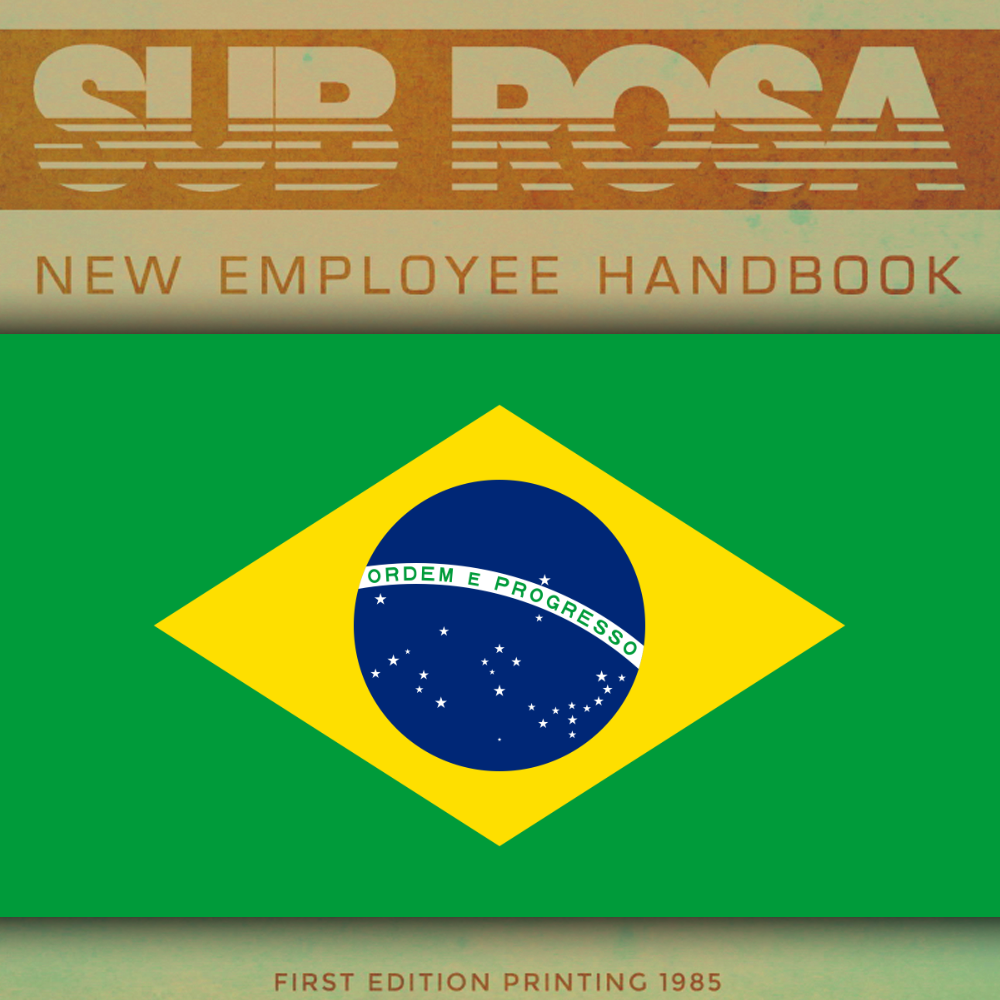 MANUAL DO NOVO FUNCIONARIO (PT-BR) for Sub Rosa