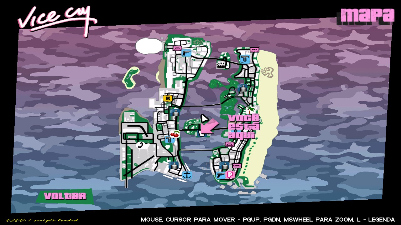 Mapas GTA vice city for Grand Theft Auto: Vice City