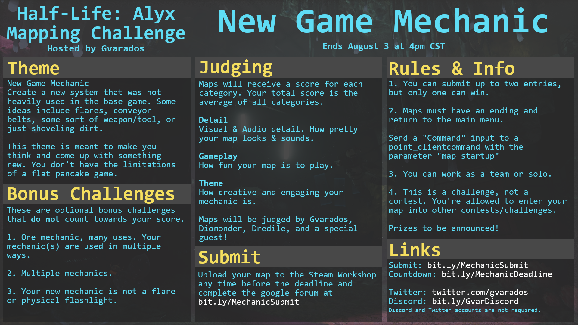Mapping Challenge - Create a new mechanic for Half-Life: Alyx