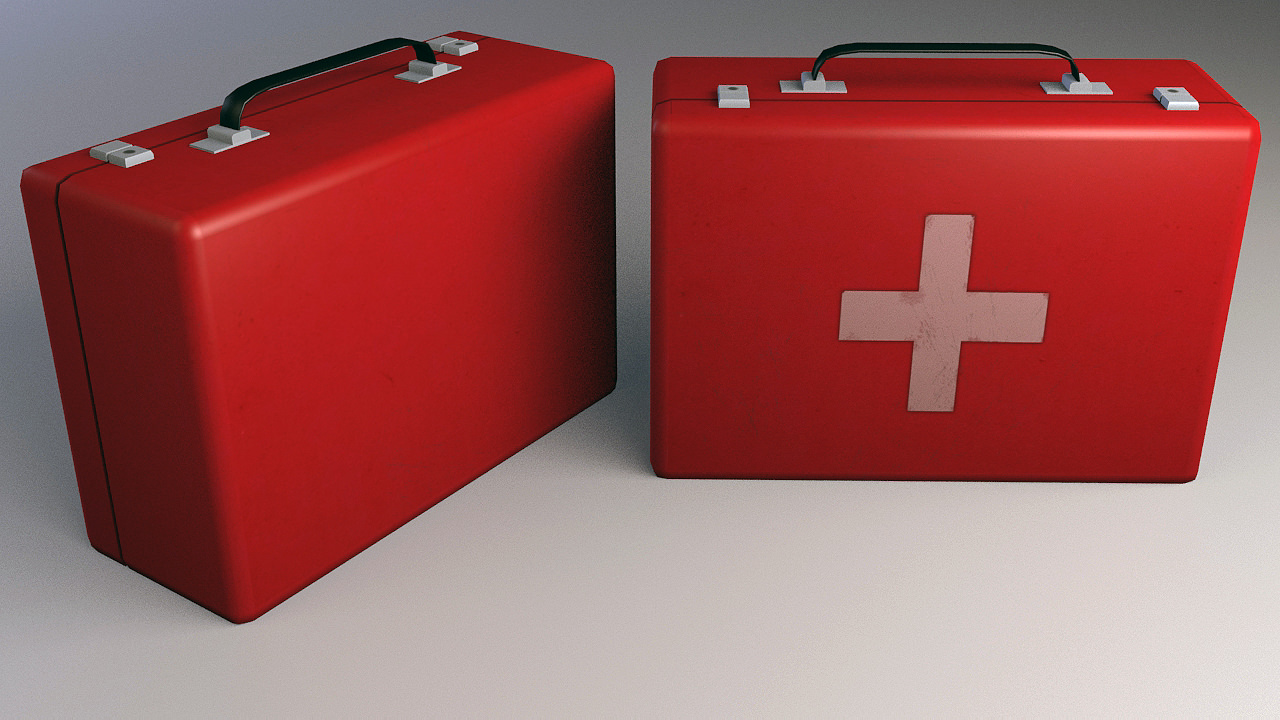 Медкит. Medkit. Low Poly аптечка. Medkit 3d model. Game Medkit.
