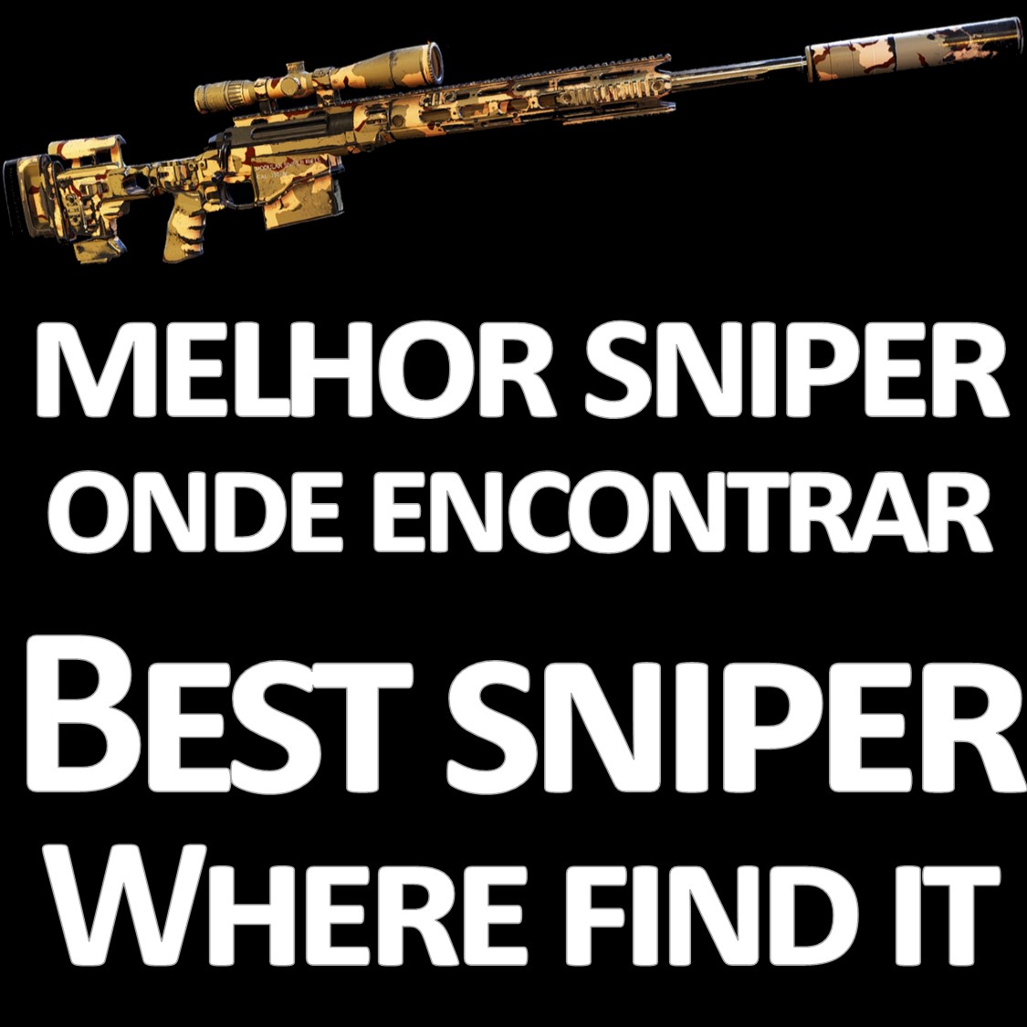 Melhor Sniper Onde conseguir - Best Sniper where find it for Tom Clancy's Ghost Recon® Wildlands