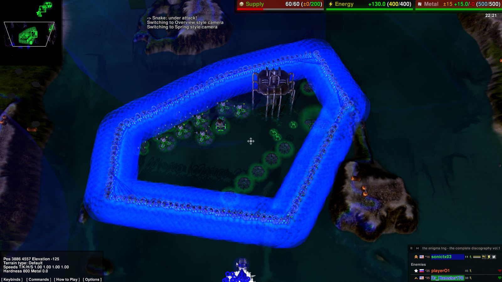 Metal costs and building time (Highly Outdated) for Evolution RTS