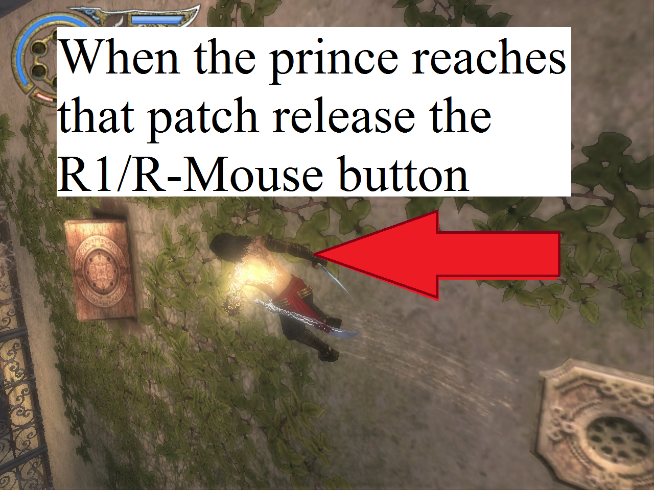 Middle Tower Springboard Glitching out workaround! for Prince of Persia: The Two Thrones