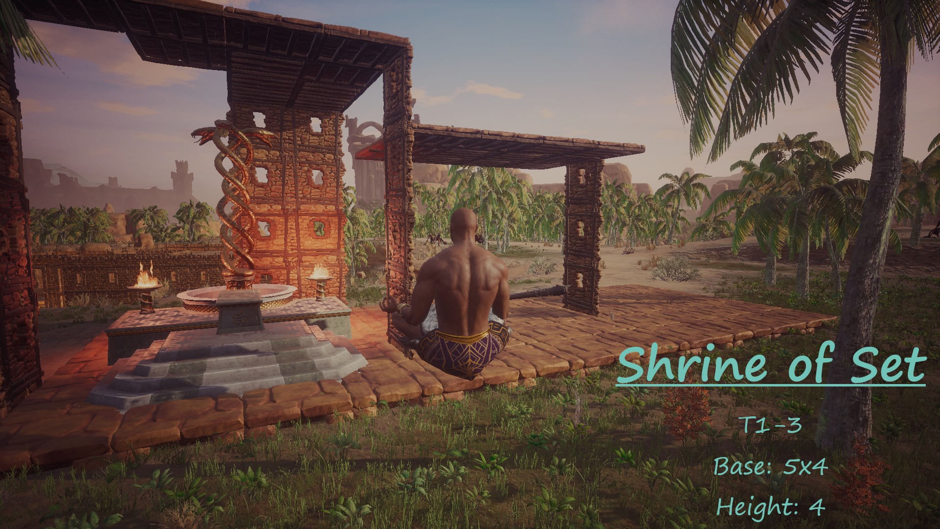 Minimum dimension requirements for building indoor shrines. (Updated to include Map room) for Conan Exiles