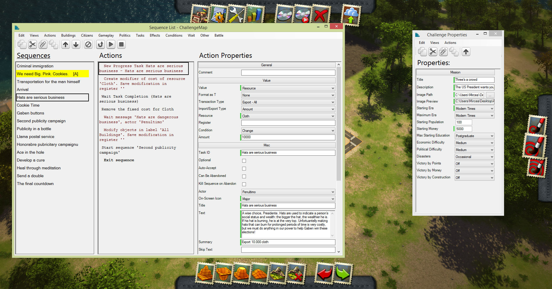 Mission editor: everything you need to know for Tropico 5