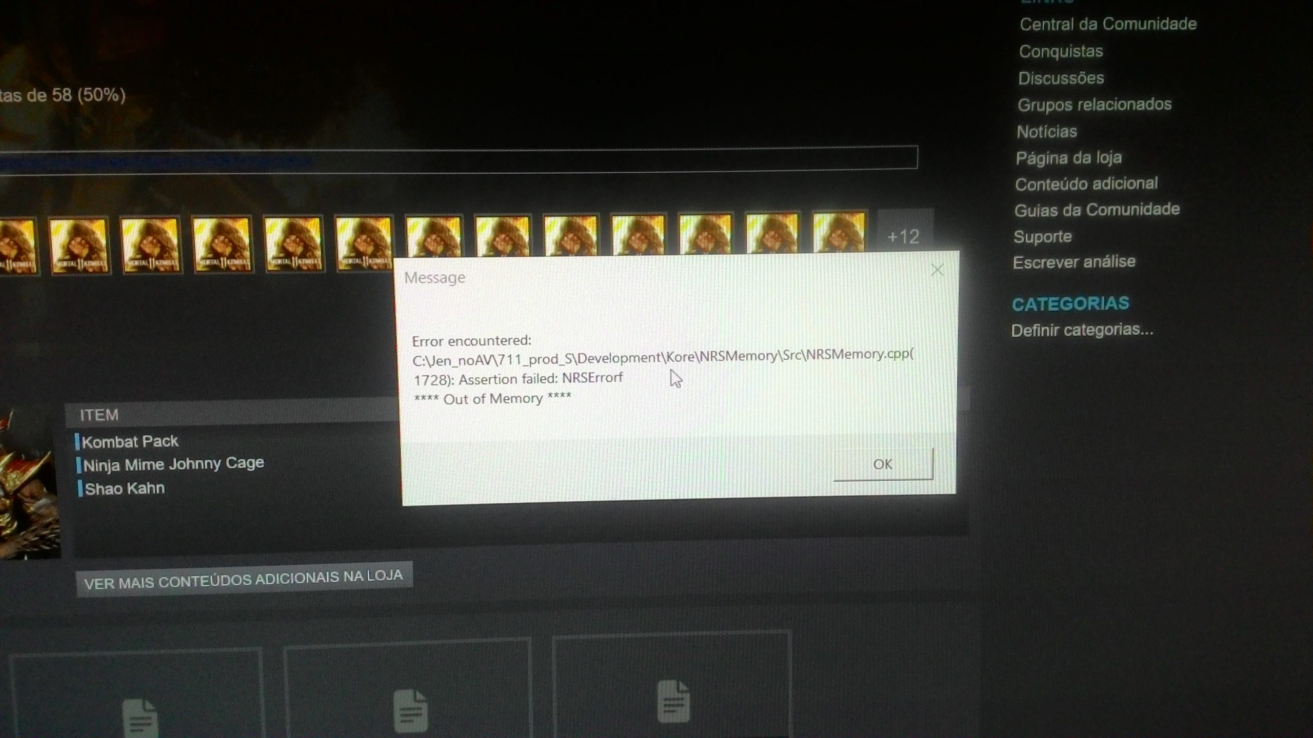 MK11 Fechando no PC for Mortal Kombat 11