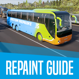 Modding Guide: How to create custom repaints for vehicles for Fernbus Simulator