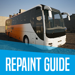 Modding Guide: How to create custom repaints for vehicles for Tourist Bus Simulator