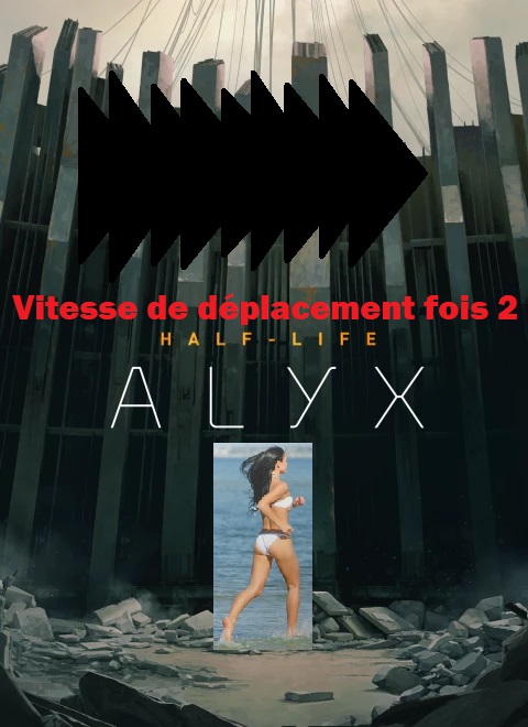 Modifier la vitesse de déplacement for Half-Life: Alyx