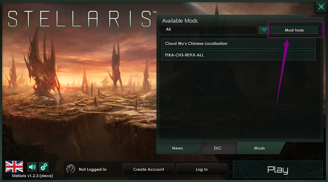 [中文指南]如何创建一个MOD及正确更新你的MOD for Stellaris