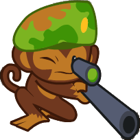 Monkey Military Challenge for Bloons TD5
