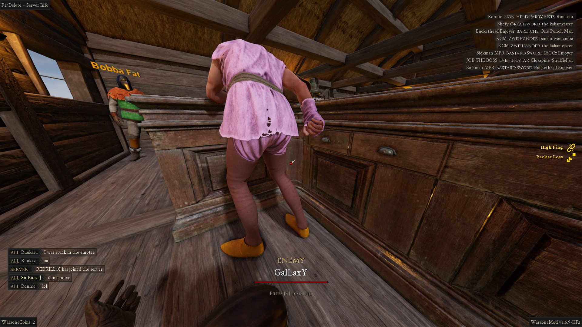 Mordhau trickster, warzone serverinde Nasıl Hayatta kalınır ? for MORDHAU