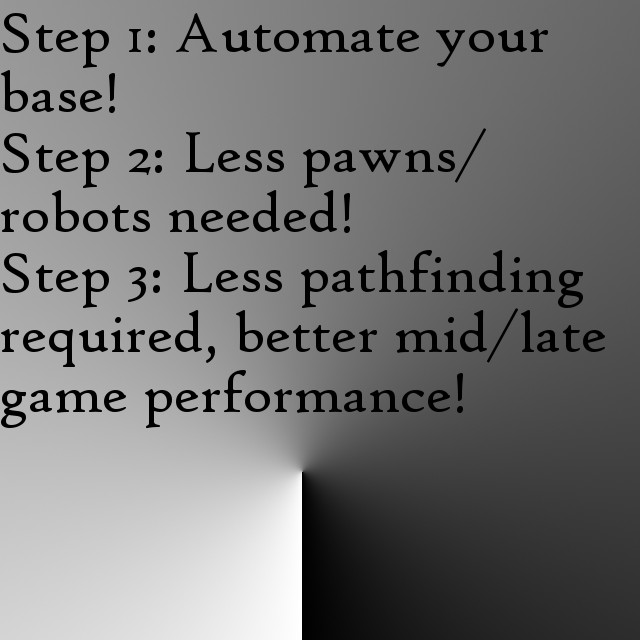 More Efficient Bases: A Guide to Automated Production and Processing Systems for RimWorld
