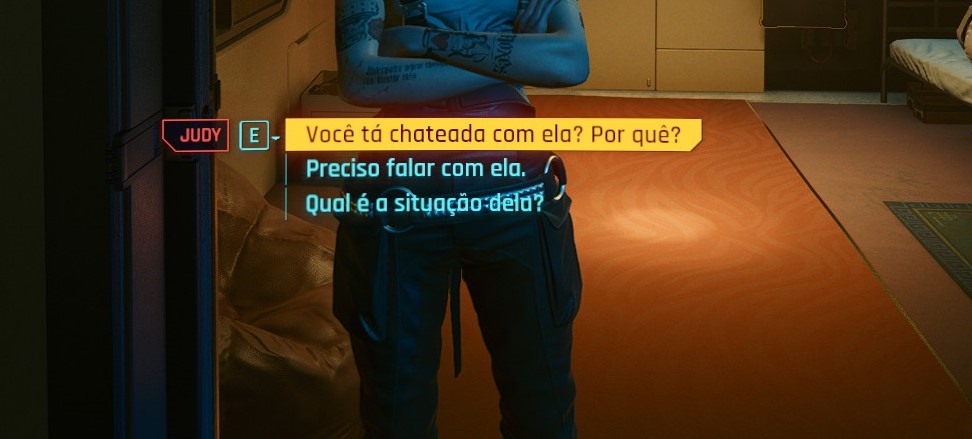 Mudar tecla de ação F por E for Cyberpunk 2077