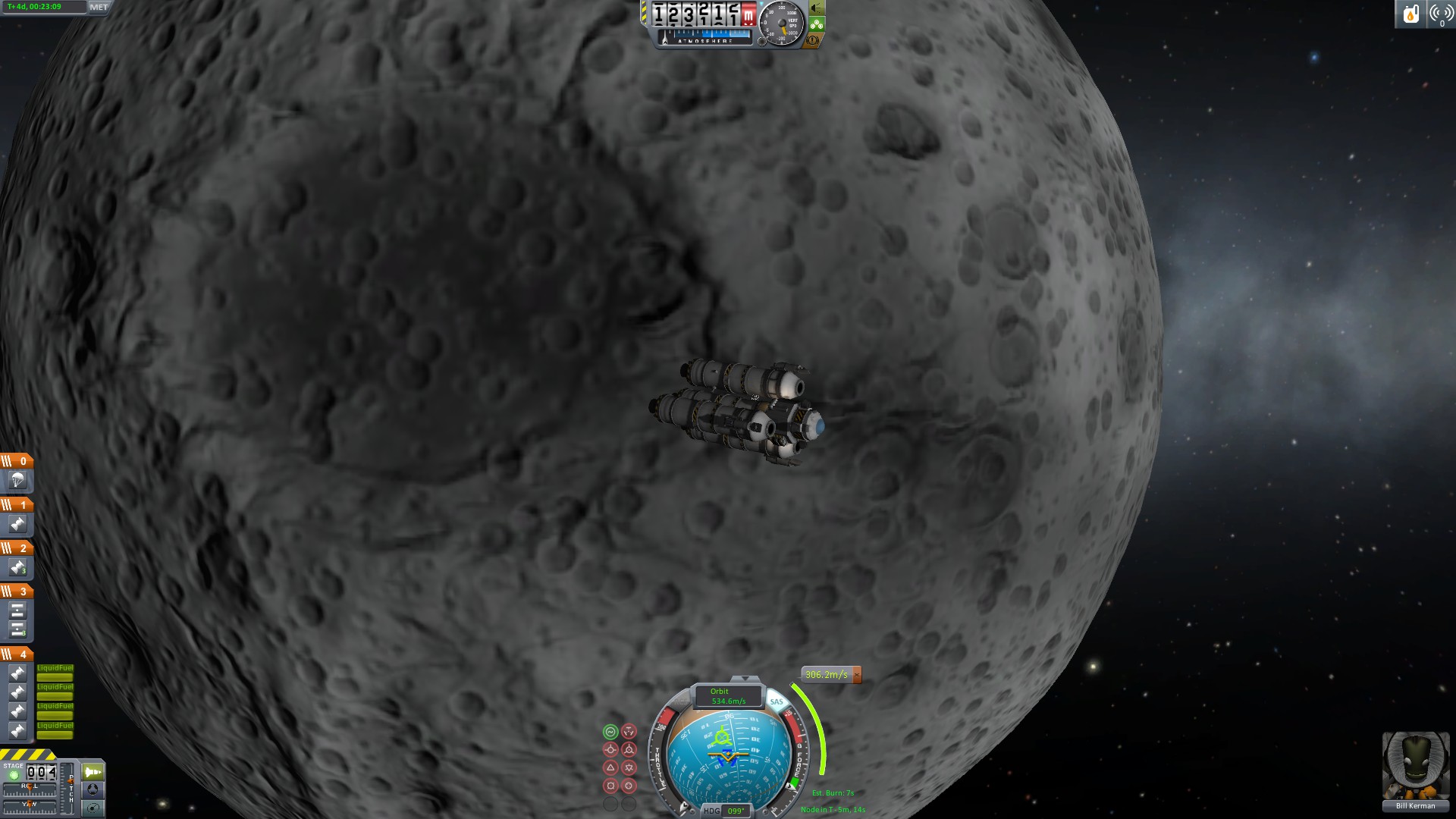 登陆月球（Mun）并返回地球    中文指南 for Kerbal Space Program