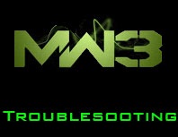 MW3 Troubleshooting for Call of Duty: Modern Warfare 3 - Multiplayer