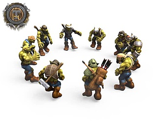 Одна из тактик игры. for One Troll Army