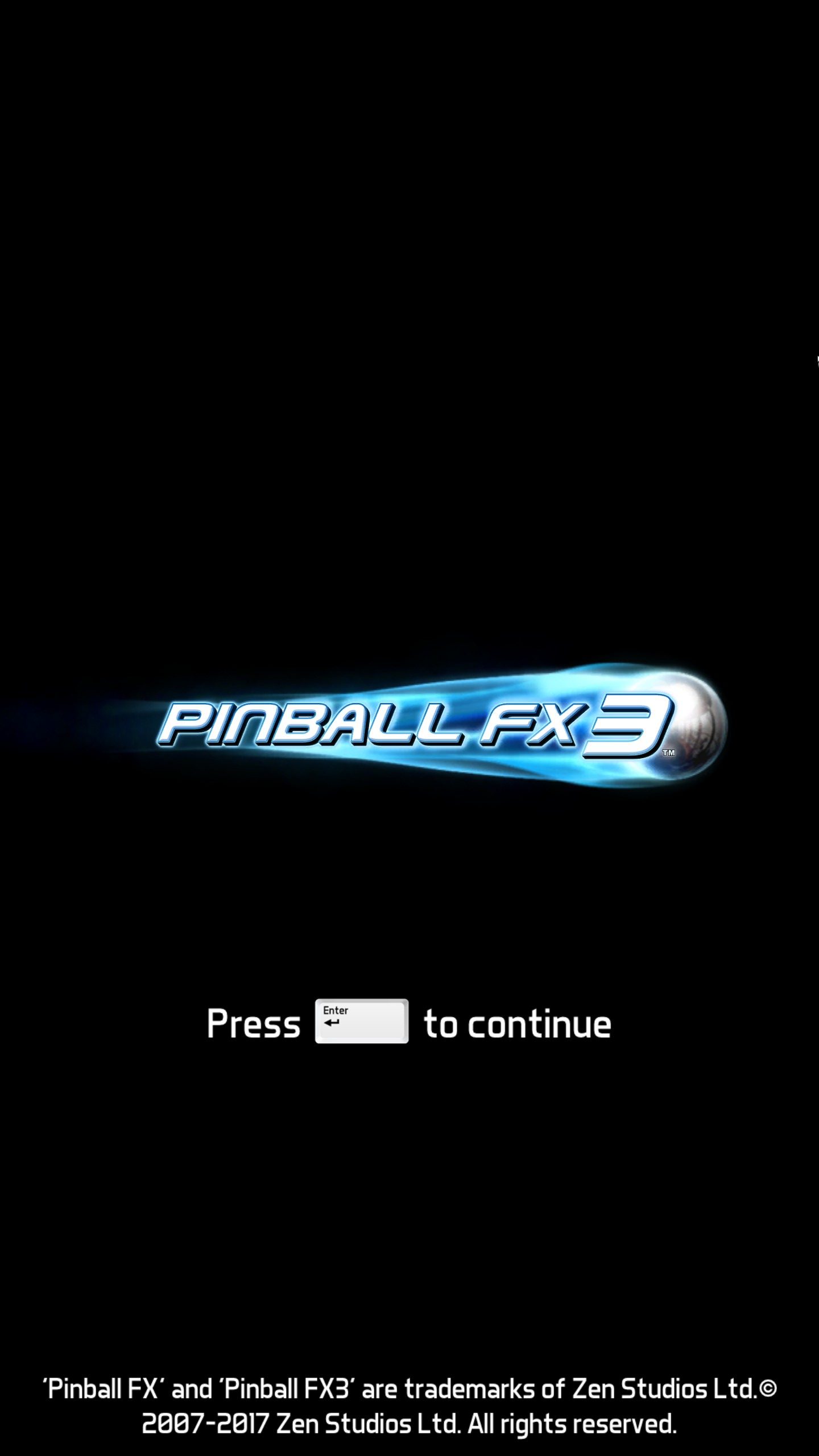 ゲーム内設定で画面を回転させる for Pinball FX3
